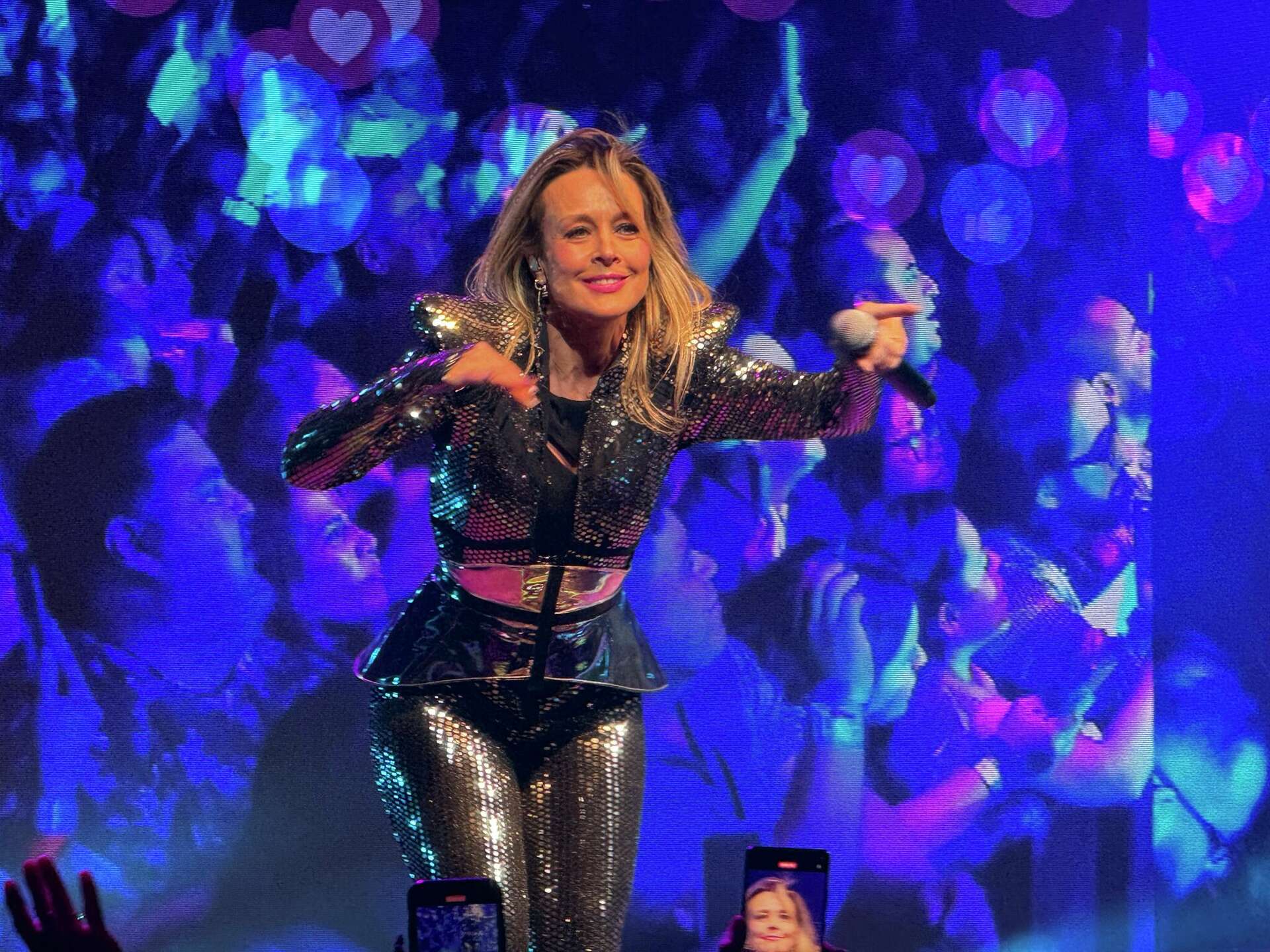 Fey on stage